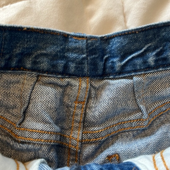 Denim Forum The Farrah Cheeky Short. Size 26, 70's Vintage inspired, Beachy - Picture 13 of 13